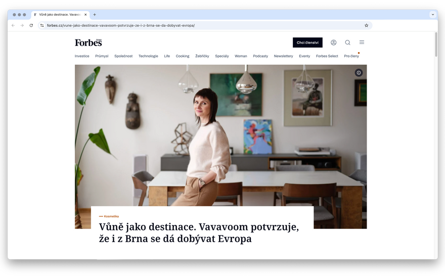 Vůně jako destinace